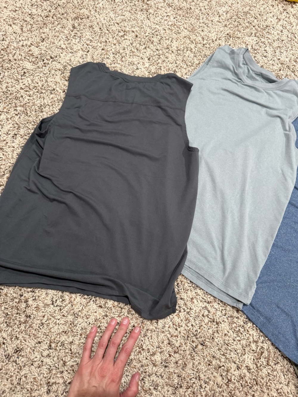 Hurley Men's Sleeveless Tank Tops - Black, Gray, Blue, Olive - Picture 9 of 9